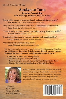 Awaken To Tarot by La Puma, Karen