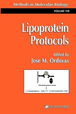 Lipoprotein Protocols by Ordovas, Jose M.