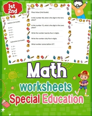 Math Special Education GRADE 1st-2nd: Unlock the potential of 1st-2nd graders with our Math Special Education guide. Tailored strategies for seamless by Reed, Tommy A.