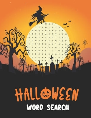 Halloween Word Search: Large Print Spooky Word Search Puzzle Book For Adults and Kids by Publishing, Pupmkin Day