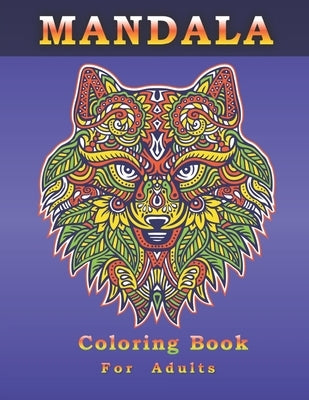 COLORING BOOK FOR ADULTS MANDALA stress relieving designs: A Fun Coloring Gift Book for Party Lovers & Adults Relaxation with Stress Relieving Animal by Am, Ri