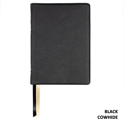Lsb Giant Print Reference Edition, Paste-Down Black Cowhide Indexed by Steadfast Bibles