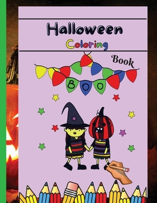 Halloween Coloring Book: Happy Halloween Coloring Book for Toddlers (Halloween Books for Kids) by Claudia