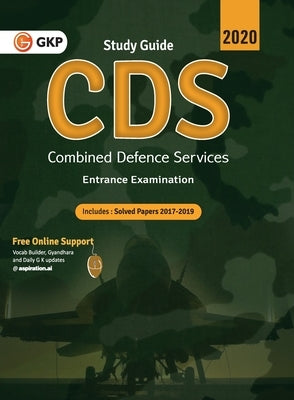CDS (Combined Defence Services) 2020 - Guide by Gkp