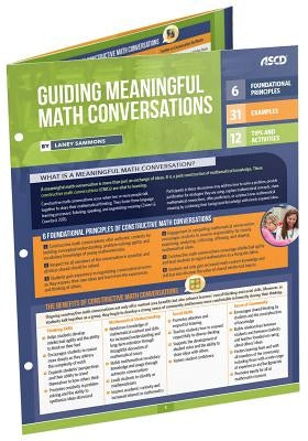 Guiding Meaningful Math Conversations (Quick Reference Guide) by Sammons, Laney