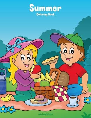 Summer Coloring Book 1 by Snels, Nick