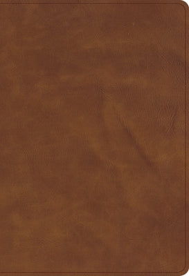 CSB Single-Column Compact Bible, Holman Handcrafted Collection, Zipper Closure, Marbled Tan Premium Calfskin by Csb Bibles by Holman