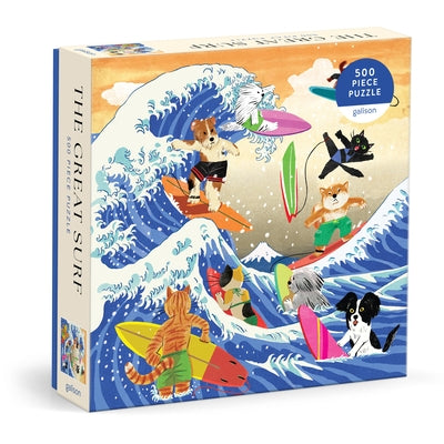 The Great Surf 500 Piece Puzzle by Yun, Yeji