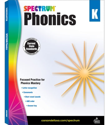 Spectrum Phonics, Grade K by Spectrum