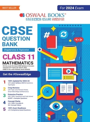 Oswaal CBSE Class 11 Mathematics Question Bank (2024 Exam) by Oswaal Editorial Board