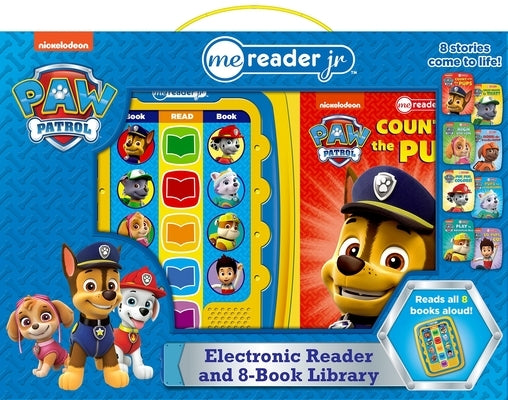 Nickelodeon Paw Patrol: Me Reader Jr Electronic Reader and 8-Book Library Sound Book Set: Me Reader Jr: Electronic Reader and 8-Book Library [With Ele by Wage, Erin Rose