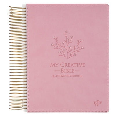 KJV Holy Bible, My Creative Bible - Illustrators Edition, Journal Space, Hardcover, King James Version, Pink by 