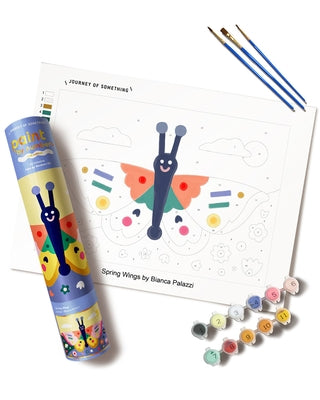 Spring Wings Paint by Numbers Kit - Easy & Fun Painting Set for Kids Ages 5 to 12 by Something, Journey Of