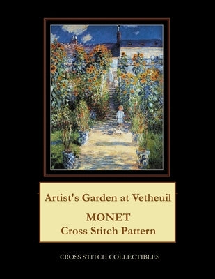 Artist's Garden at Vetheuil: Monet cross stitch pattern by George, Kathleen
