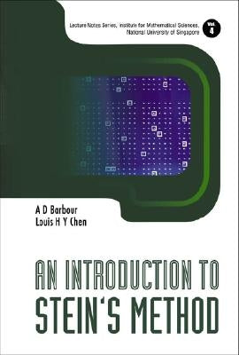 An Introduction to Stein's Method by Barbour, Andrew