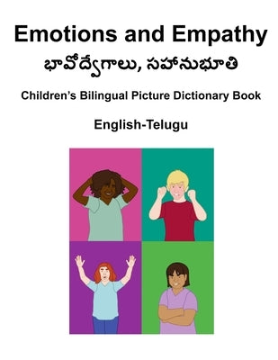 English-Telugu Emotions and Empathy Children's Bilingual Picture Dictionary Book by Carlson, Suzanne