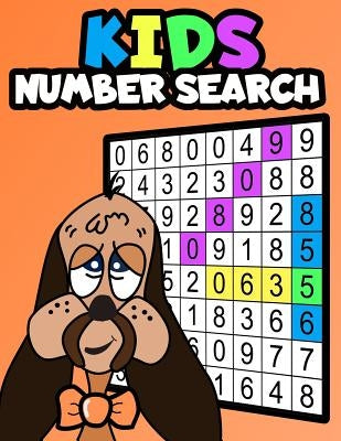 Kids Number Search: Large Print Puzzle Book by Wren, Willyn