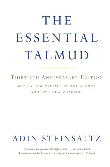 The Essential Talmud by Steinsaltz, Adin