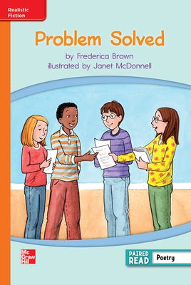 Reading Wonders Leveled Reader Problem Solved: Approaching Unit 2 Week 5 Grade 3 by McGraw Hill