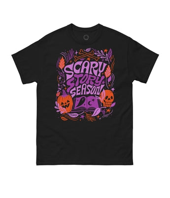 Scary Story Season Unisex T-Shirt Small by Out of Print