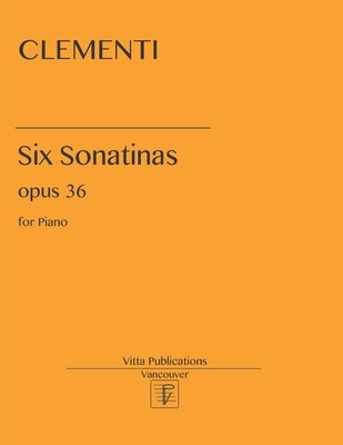 Six Sonatinas op. 36 by Shevtsov, V.
