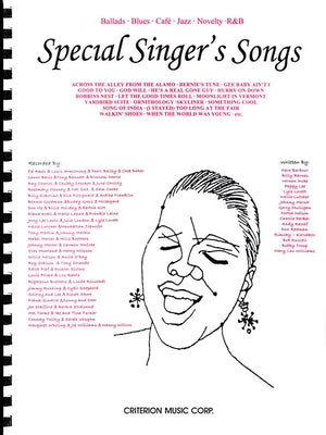Special Singer's Songs: Ballads * Blues * Cafe * Jazz * Novelty * R&B by Hal Leonard Corp