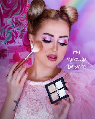 My Make Up Designs: Book of face chart templates for make up artist designers creations. Perfect for teens, students & professionals. Lila by House, Lilac