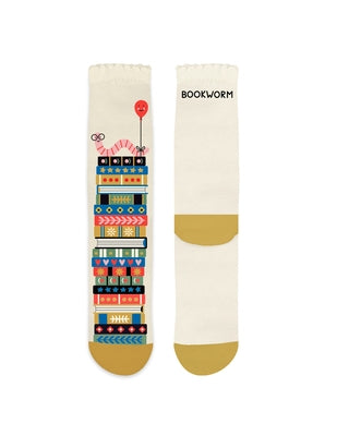 Bookworm Socks - Large by Out of Print