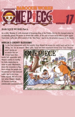 Hiriluk's Cherry Blossoms. (One Piece, Vol. 17) by Oda, Eiichiro