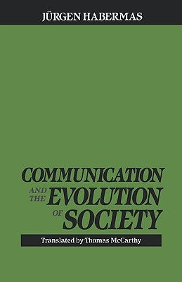 Communication & Evolution by Habermas, Jurgen