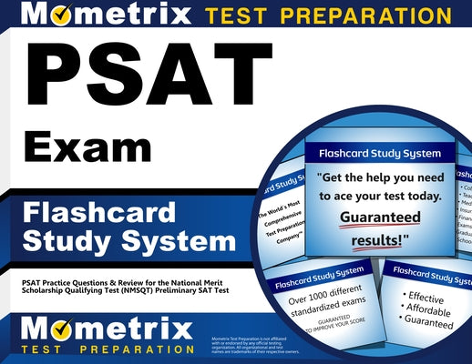 PSAT Exam Flashcard Study System: PSAT Practice Questions & Review for the National Merit Scholarship Qualifying Test (Nmsqt) Preliminary SAT Test by Psat, Exam Secrets Test Prep Staff