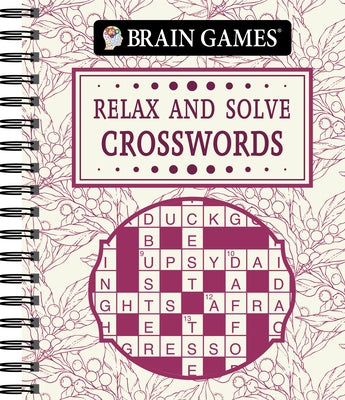 Brain Games - Relax and Solve: Crosswords (Toile) by Publications International Ltd