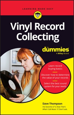 Vinyl Record Collecting for Dummies by Thompson, Dave