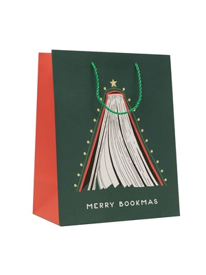 Merry Bookmas Gift Bag (Large) by Out of Print