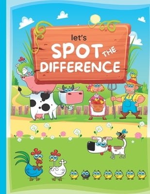 Spot the Differences Kids Activity Book: Fun Activity Book for Kids by North, Sam