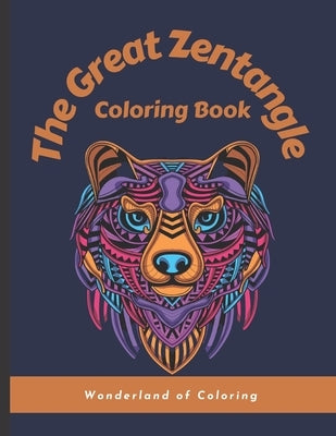 The Great Zentangle Coloring Book: Zentangle Coloring Book by Madbouly, Sameh