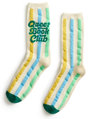 Queer Book Club Socks - Small by Out of Print