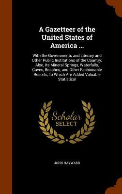 A Gazetteer of the United States of America ...: With the Governments and Literary and Other Public Institutions of the Country; Also, Its Mineral Spr by Hayward, John