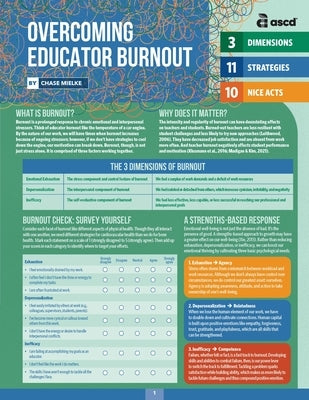 Overcoming Educator Burnout (Quick Reference Guide) by Mielke, Chase