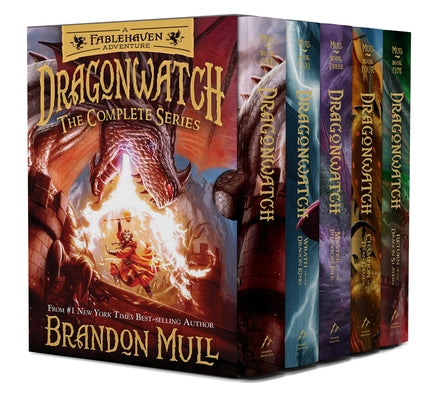 Dragonwatch Complete Boxed Set: Dragonwatch; Wrath of the Dragon King; Master of the Phantom Isle; Champions of the Titan Games; Return of the Dragon by Mull, Brandon