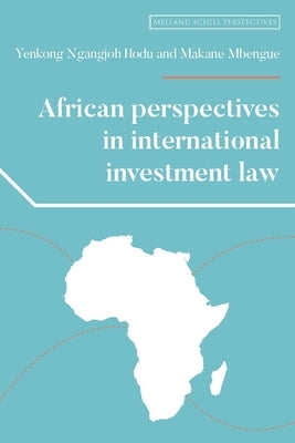 African Perspectives in International Investment Law by Hodu, Yenkong Ngangjoh