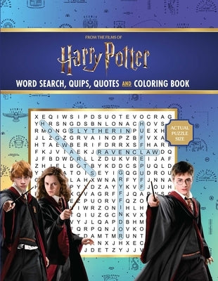 Harry Potter Word Search, Quips, Quotes, and Coloring Book by Editors of Thunder Bay Press