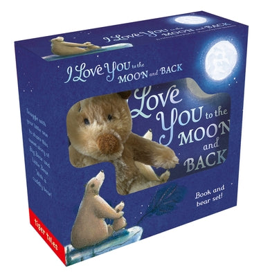 I Love You to the Moon and Back Book and Bear Set by Hepworth, Amelia