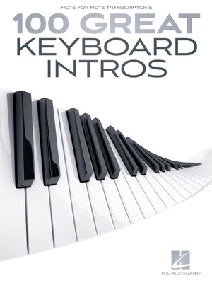 100 Great Keyboard Intros by Hal Leonard Corp