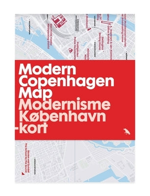 Modern Copenhagen Map: Modernisme Kobenhavn -Kort by Hostbo, Marie-Louise