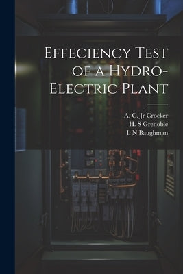 Effeciency Test of a Hydro-electric Plant by Baughman, I. N.