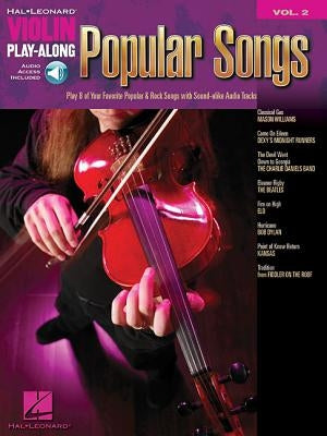 Popular Songs Violin Play-Along Volume 2 Book/Online Audio [With CD] by Hal Leonard Corp