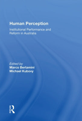 Human Perception by Bertamini, Marco