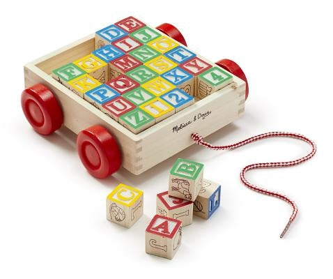 Classic ABC Block Cart (Uc) by Melissa & Doug