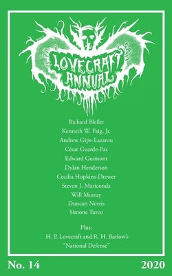 Lovecraft Annual No. 14 (2020) by Joshi, S. T.